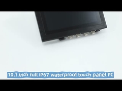 Màn hình LCD IP65 Bàn cảm ứng chống nước PC với độ sáng cao 1000 Cd / M2