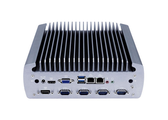 Giá tốt 20W Dual HDMI VGA Máy tính để bàn không quạt Mini Pc Intel Core i7 8700T trực tuyến