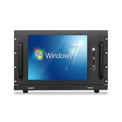 Giá tốt Máy tính công nghiệp giá đỡ 6U 15 inch RS232 80W có bàn phím trực tuyến
