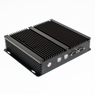Giá tốt Máy tính mini không quạt Core I3 10110U DDR4L SODIMM Hệ thống mạng kép Lan Barebone trực tuyến