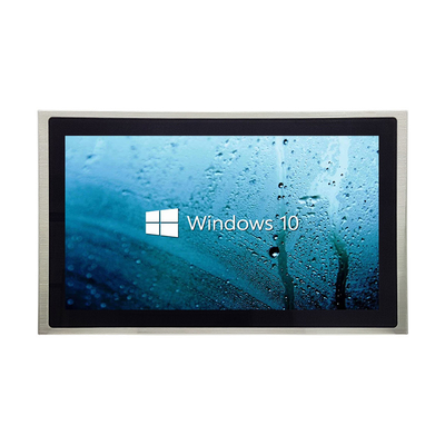 Panel thép không gỉ công nghiệp PC IP67 đầy đủ 1000 Nits chống nước 2×IP67 USB