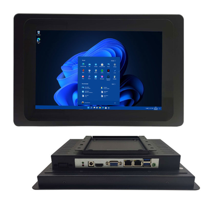 Panel cảm ứng hợp kim nhôm PC Windows nhúng với độ sáng 350 Nits