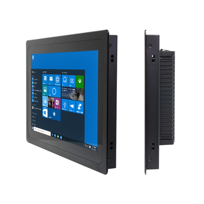 PC màn hình cảm ứng nhúng 4GB với nguồn điện DC 12V và mạng Gigabit Ethernet