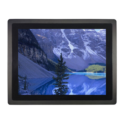 LCD công nghiệp được nhúng màn hình cảm ứng bảng điều khiển PC 350 Nits Độ sáng Hợp kim nhôm