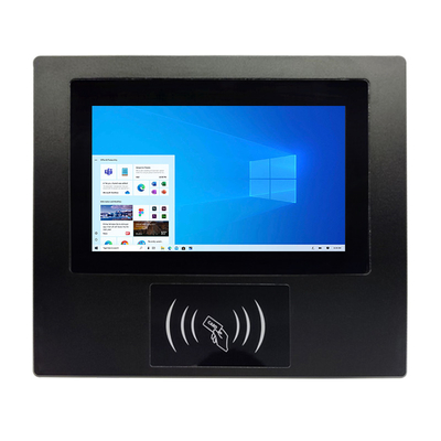 7 Inch Industrial LCD Panel RFID Embedded Touch Panel PC IP65 Thiết kế chống bụi chống nước