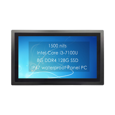 24 inch IP67 chống nước tích hợp bảng điều khiển cảm ứng PC với 7H kính nóng chống chói