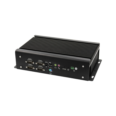 Giá tốt 2* Gigabit LAN Công nghiệp Mini PC Với 6 cổng COM mở rộng WIFI / Bluetooth trực tuyến