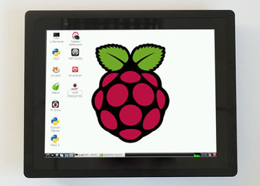 Giá tốt Màn hình cảm ứng điện trở 15 inch nhúng, màn hình cảm ứng Raspberry Pi đầy đủ cổng trực tuyến