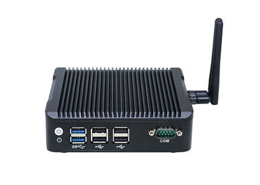 Giá tốt Chế biến thực phẩm Rugged công nghiệp không quạt Mini PC hỗ trợ WIFI và Bluetooth trực tuyến