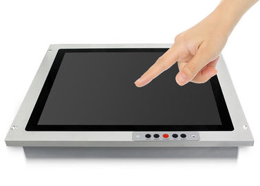 Màn hình cảm ứng hồng ngoại 19 inch Màn hình nút OSD phía trước với cổng chống thấm nước