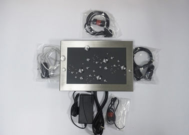 Giá tốt Heavy Duty thép không gỉ Panel PC 17,3 Inch màn ảnh rộng 64G SSD Hard Disk trực tuyến