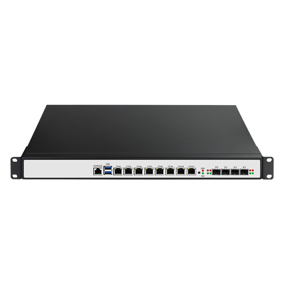 1U Pfsense OS Firewall máy chủ PC Network Appliance Máy tính không dây mini pc 4x10G mạng
