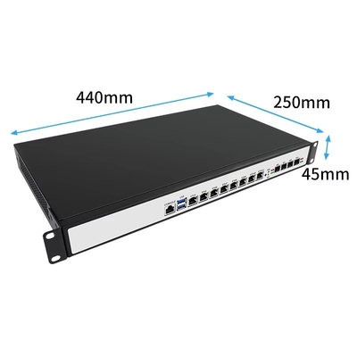 Core I3 I5 I7 Processor Mini PC công nghiệp với khe cắm 1xPCI-E X8 và 2xMini-PCIE