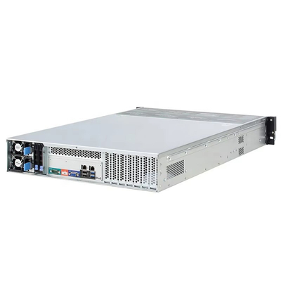 Máy chủ NAS 2U Rackmount với 16 khe cắm DDR4 12 3,5 kho lưu trữ SATA và dung lượng tối đa 16TB