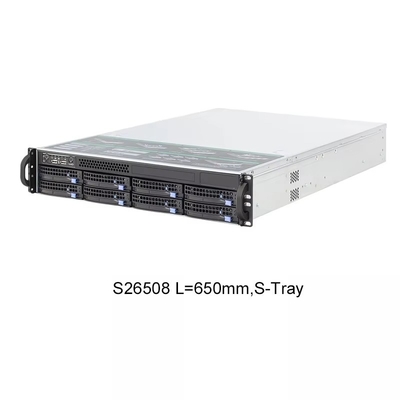 2*CPU Intel Xeon Rack Máy tính mini 16*DDR4 2*NVME 2* Gigabit Ethernet