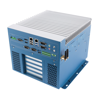 Giá tốt Intel Core I7-12700 CPU Mini PC công nghiệp Với 16 kênh GPIO cách ly quang học có thể chuyển đổi cổng COM 4 * 232 / 485 có thể chuyển đổi trực tuyến