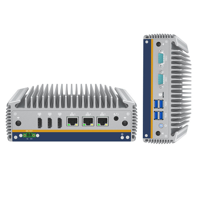 Giá tốt Máy tính nhỏ không quạt công nghiệp hiệu quả vượt trội với đồ họa Intel UHD và hỗ trợ thân máy bằng nhôm WIN10/WIN11/Linux trực tuyến