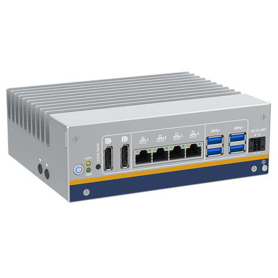 Giá tốt Mini PC không quạt 2 * DP Display Port 4 * Gigabit Ethernet Intel i210-AT Intel I219-LM DIN-Rail Mounting Embedded BOX PC trực tuyến