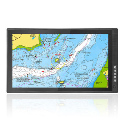 Thuyền đánh cá, thuyền buồm, du thuyền Đảo thuyền Đảo dẫn màn hình thứ hai 24 inch 1000nits Mặt trời đọc được màn hình cảm ứng
