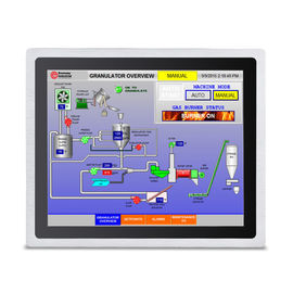 Giá tốt Công nghiệp 17 Inch nhúng Touch Panel PC Mặt trận IP65 chống thấm bạc màu trực tuyến