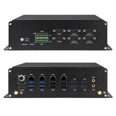 Máy tính công nghiệp nhỏ với GPU 14 GPIO 7 Input và 7 Output