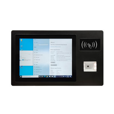 Giá tốt Máy tính công nghiệp tất cả trong một với màn hình cảm ứng điện dung 10.4 inch, bộ xử lý Celeron J4125, RAM 4GB, bộ nhớ 128GB, đầu đọc thẻ RFID và mã QR trực tuyến