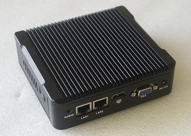 Giá tốt Hợp kim nhôm Công nghiệp Mini PC Máy tính nhúng Hệ thống Barebone AC 100 - 240V trực tuyến