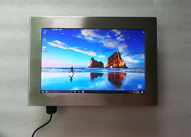 Bảng điều khiển bằng thép không gỉ trơn nhẵn PC 12 inch