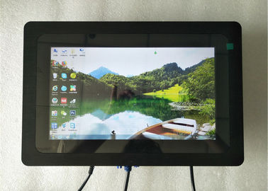 Giá tốt Màn hình cảm ứng đa điểm LCD 400 Nits 1366x768 PCAP Chiếu DC 12V 24 V 10 inch trực tuyến