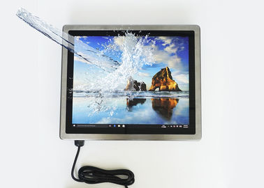 Màn hình phẳng cảm ứng điện dung Bảng điều khiển bằng thép không gỉ Pc 1280 * 1024 Full Ip65 không thấm nước