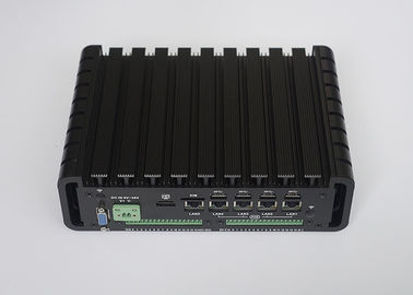 Giá tốt Phân tích video I7-6500U PC mini công nghiệp GPIO Bốn POE hoạt động với webcam trực tuyến