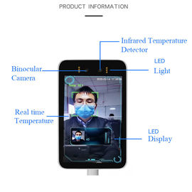 Dynamic Face Recognition Thermometer Digital Body With Infrared Thermometer