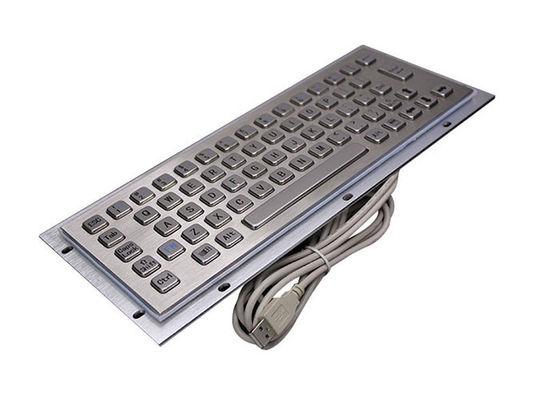 Giá tốt 65 Phím PS2 Bàn phím công nghiệp có dây IP65 Chống nước 5VDC trực tuyến