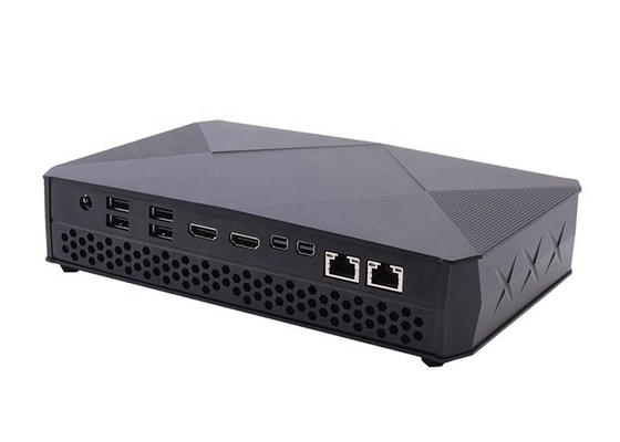 Giá tốt AC240V 65W Máy tính mini công nghiệp I7 8705G Hợp kim nhôm RTC trực tuyến