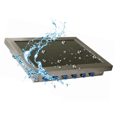 Giá tốt Bảng điều khiển công nghiệp Pc Intel I3-3217U RAM 8G 256G SSD IP65 Điện trở 24 inch chống nước trực tuyến