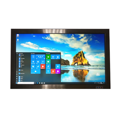 Giá tốt Thép không gỉ chống nước IP65 Tất cả trong một Pc 21,5 inch Intel Celeron J1900 4 X USB trực tuyến